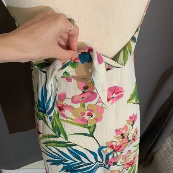 Billabong Night Twist Swing Mini Dress small - Picture 5 of 14